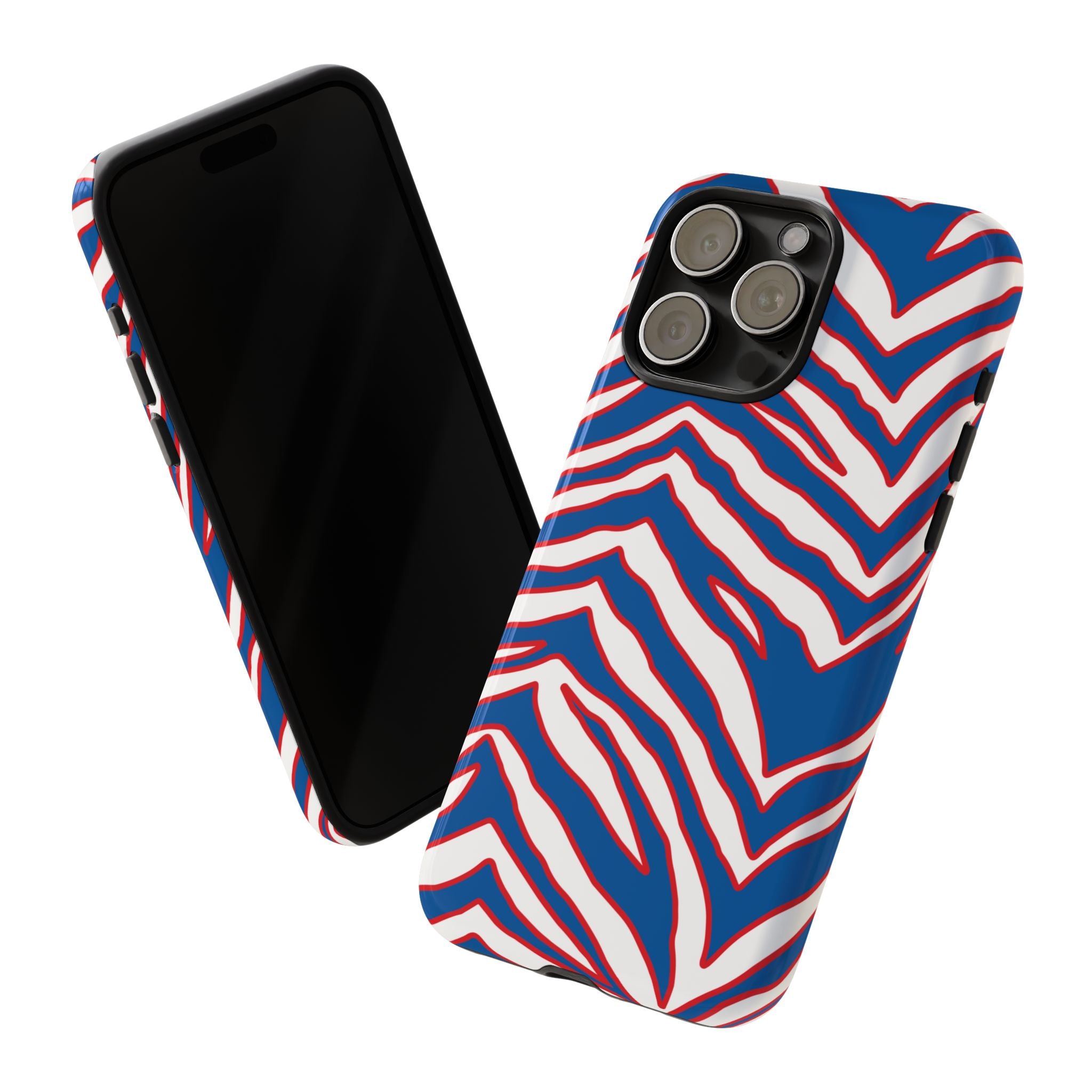 Bills Stripes "Zubaz" Phone Case