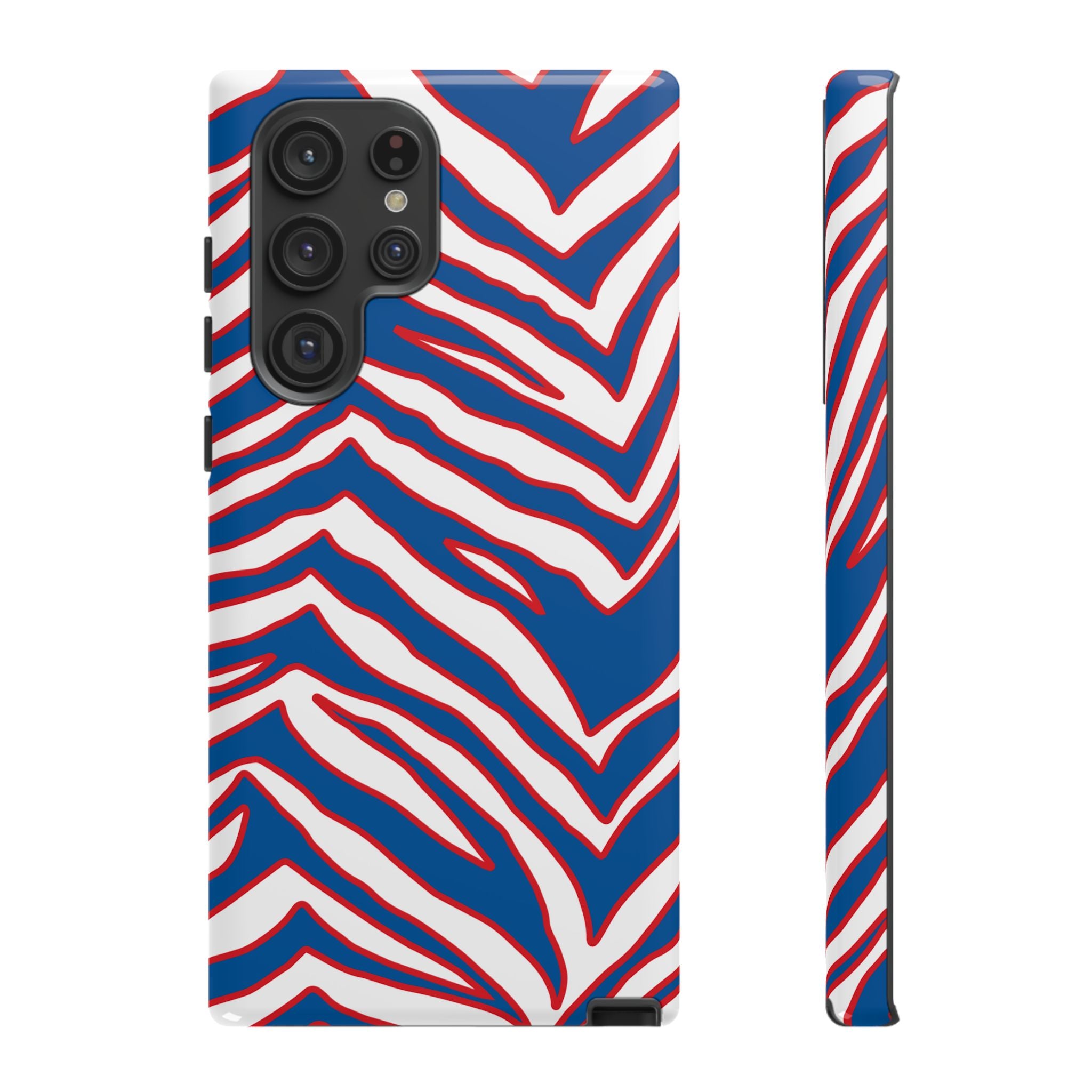 Bills Stripes "Zubaz" Phone Case