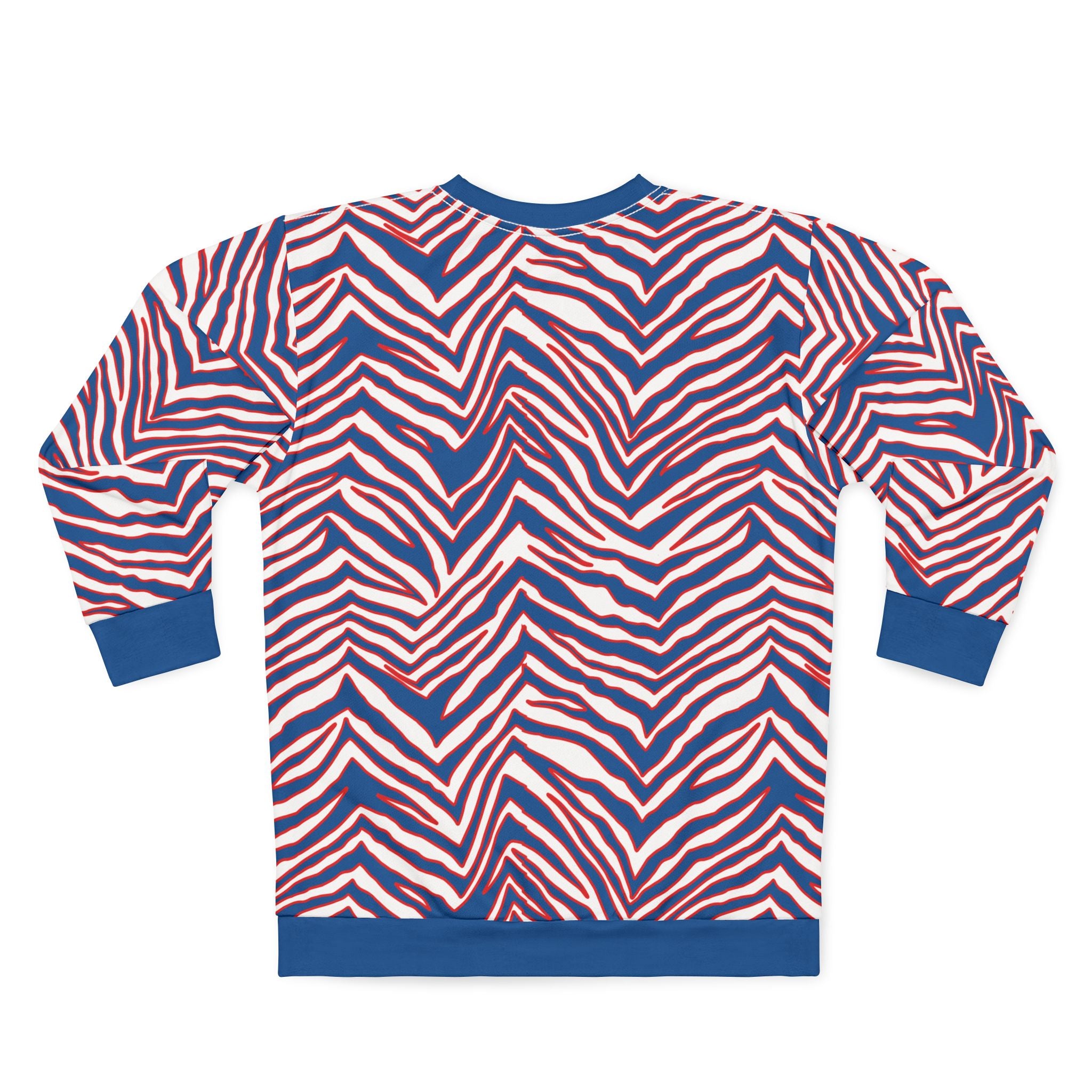 Buffalo Stripes Crew Sweatshirt