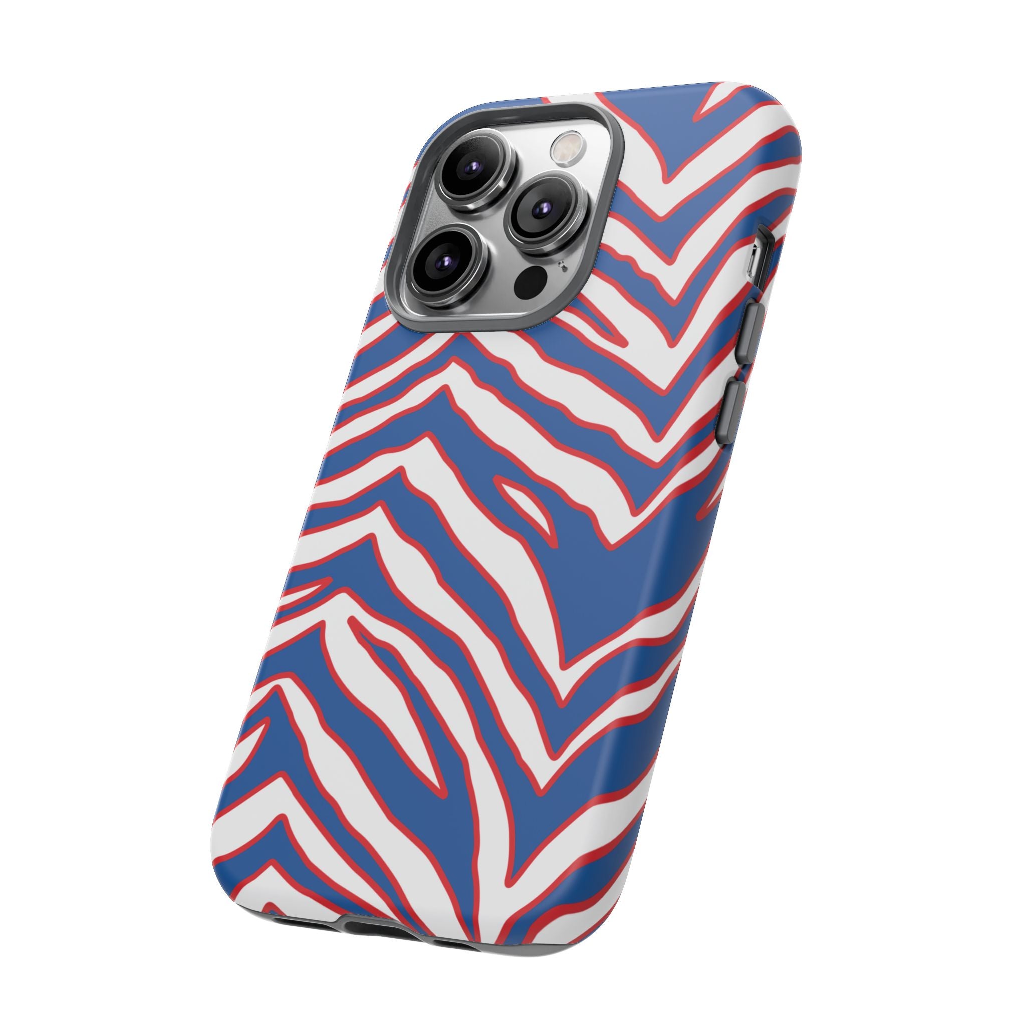 Bills Stripes "Zubaz" Phone Case