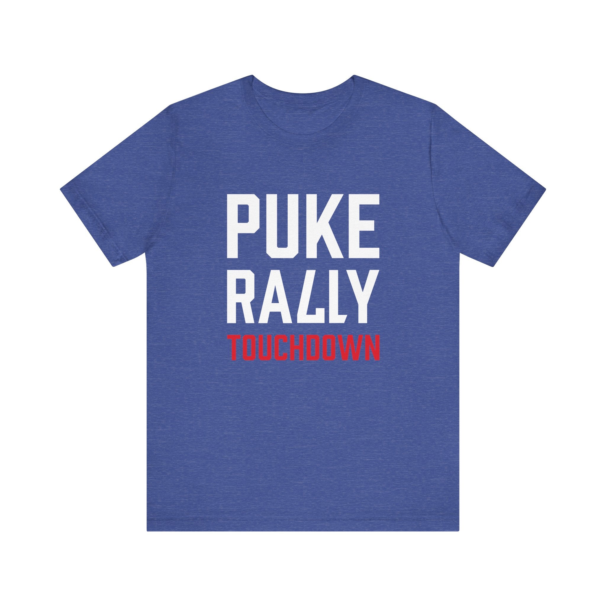 Puke Rally Touchdown Unisex Tee