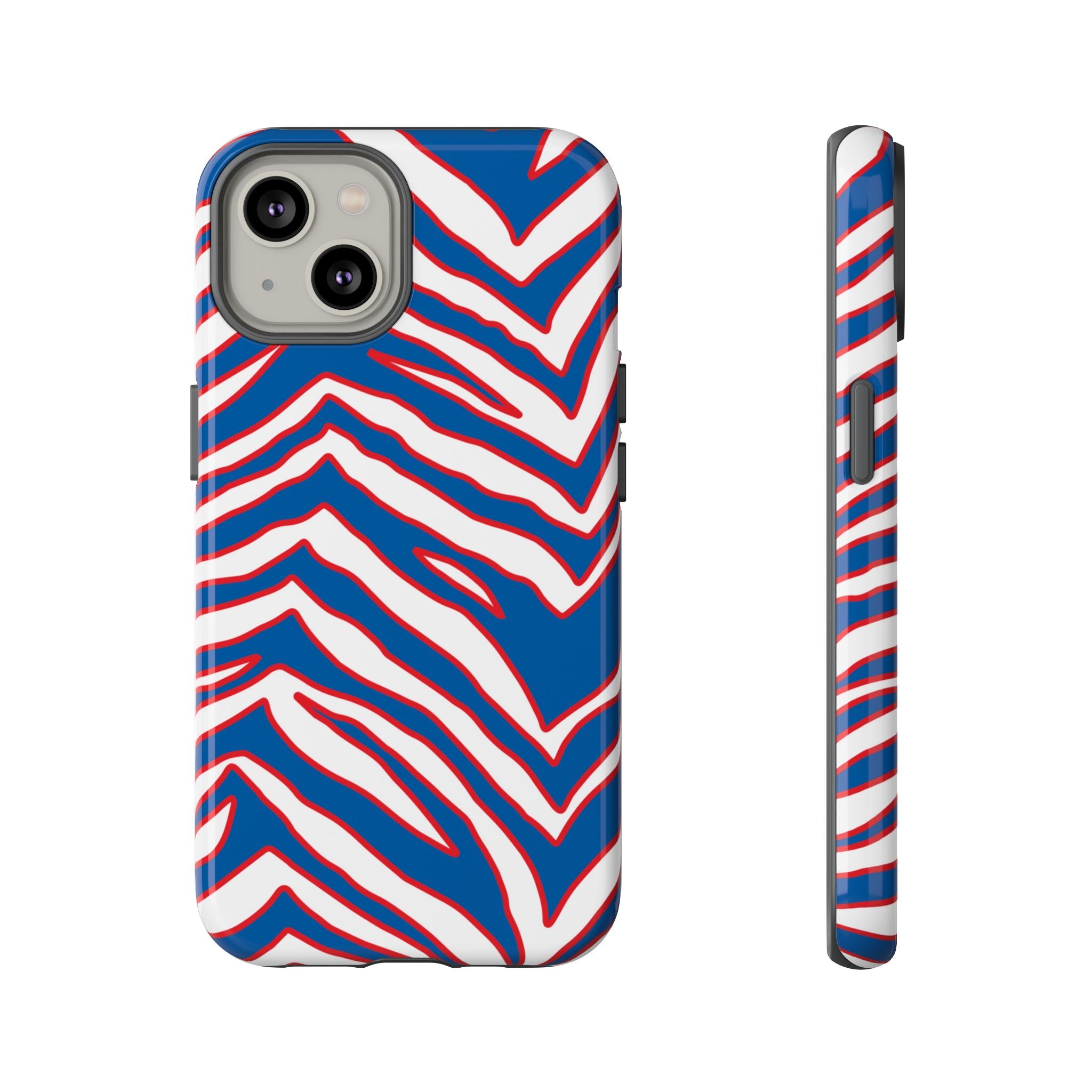 Bills Stripes "Zubaz" Phone Case