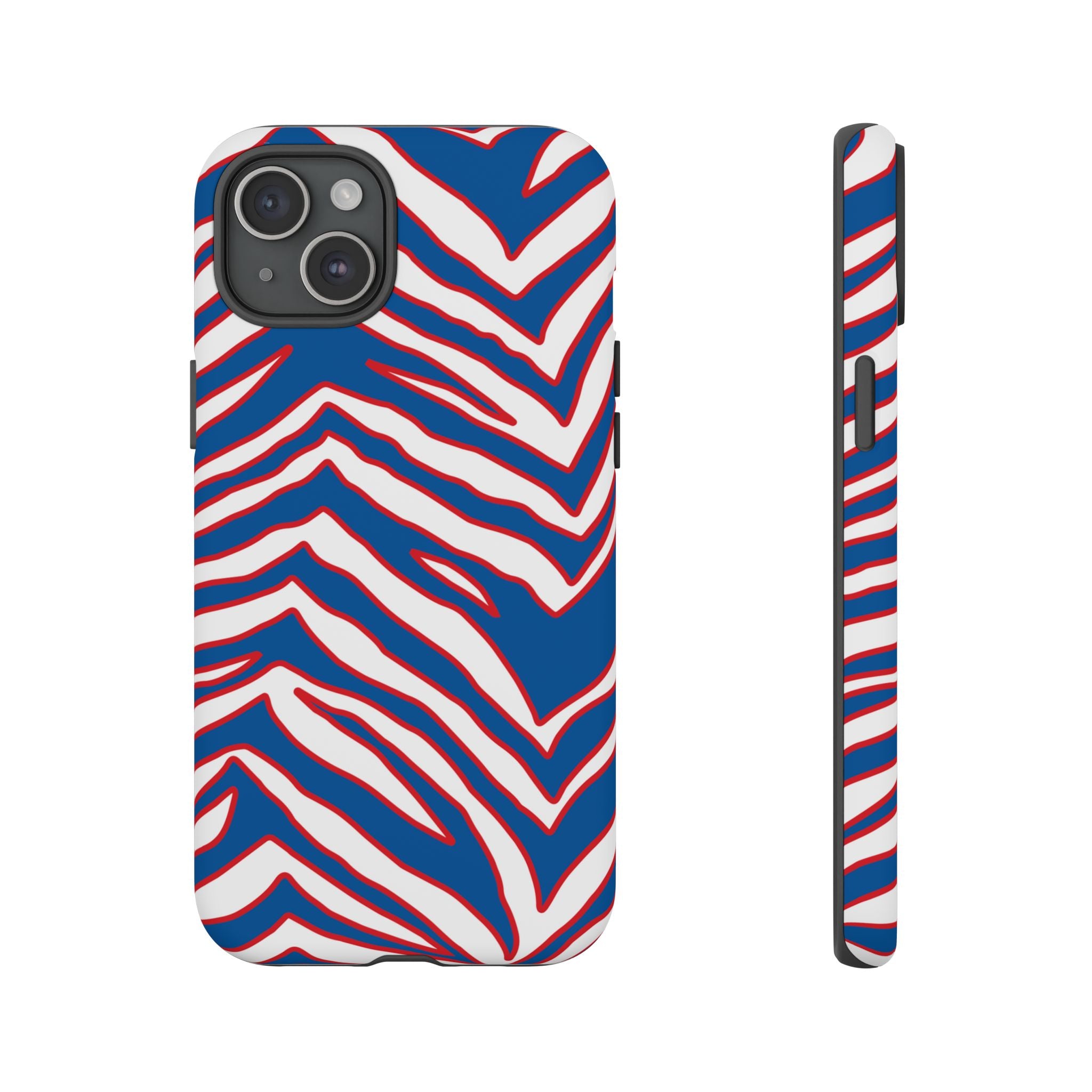 Bills Stripes "Zubaz" Phone Case