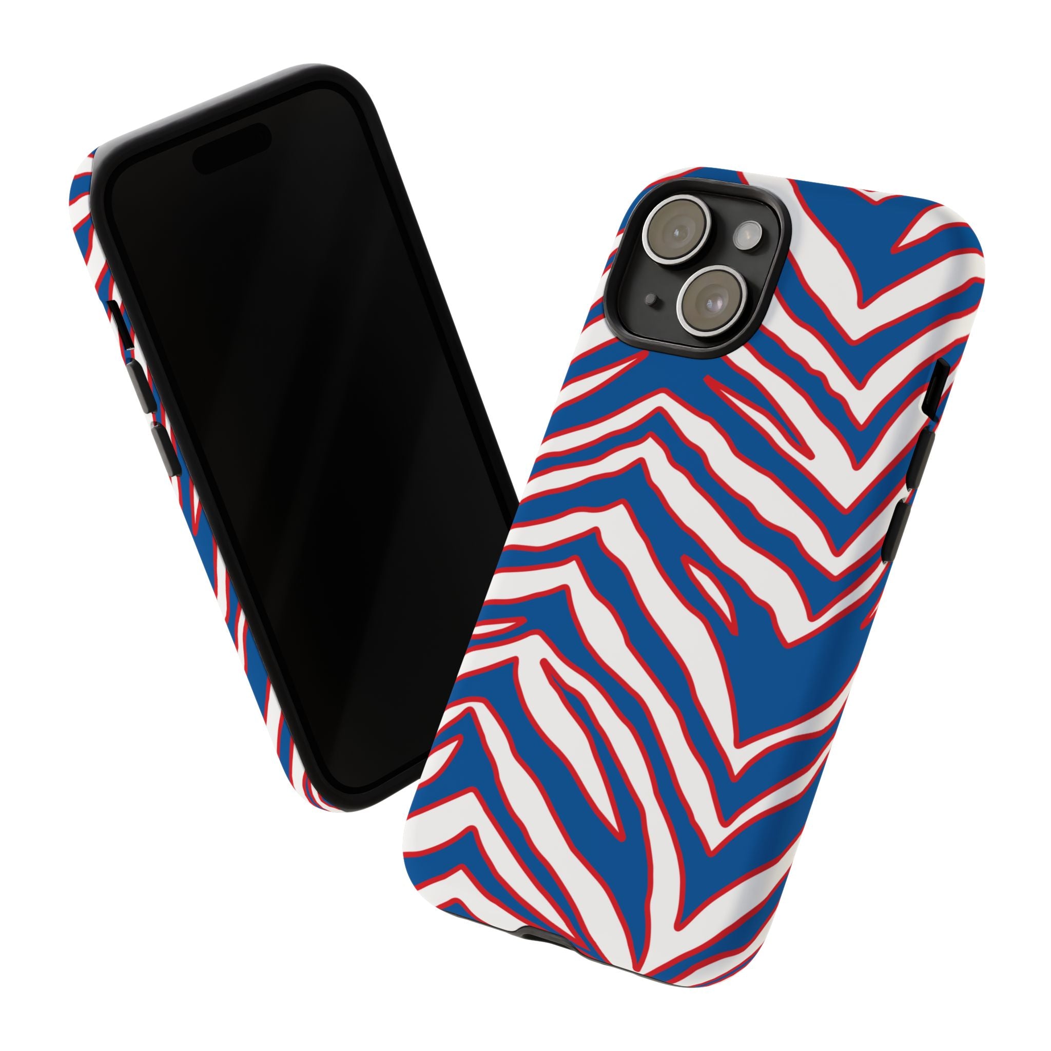 Bills Stripes "Zubaz" Phone Case