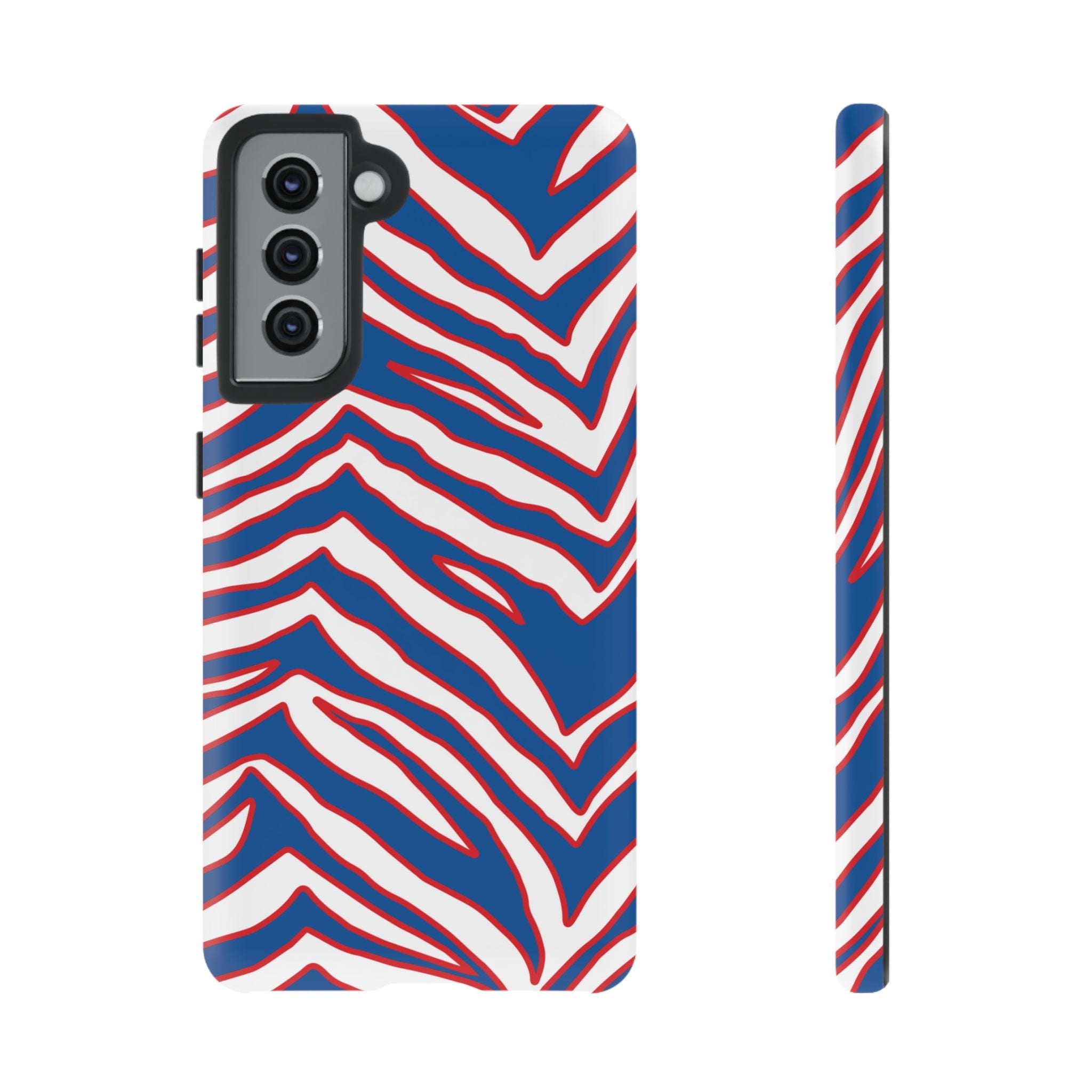 Bills Stripes "Zubaz" Phone Case