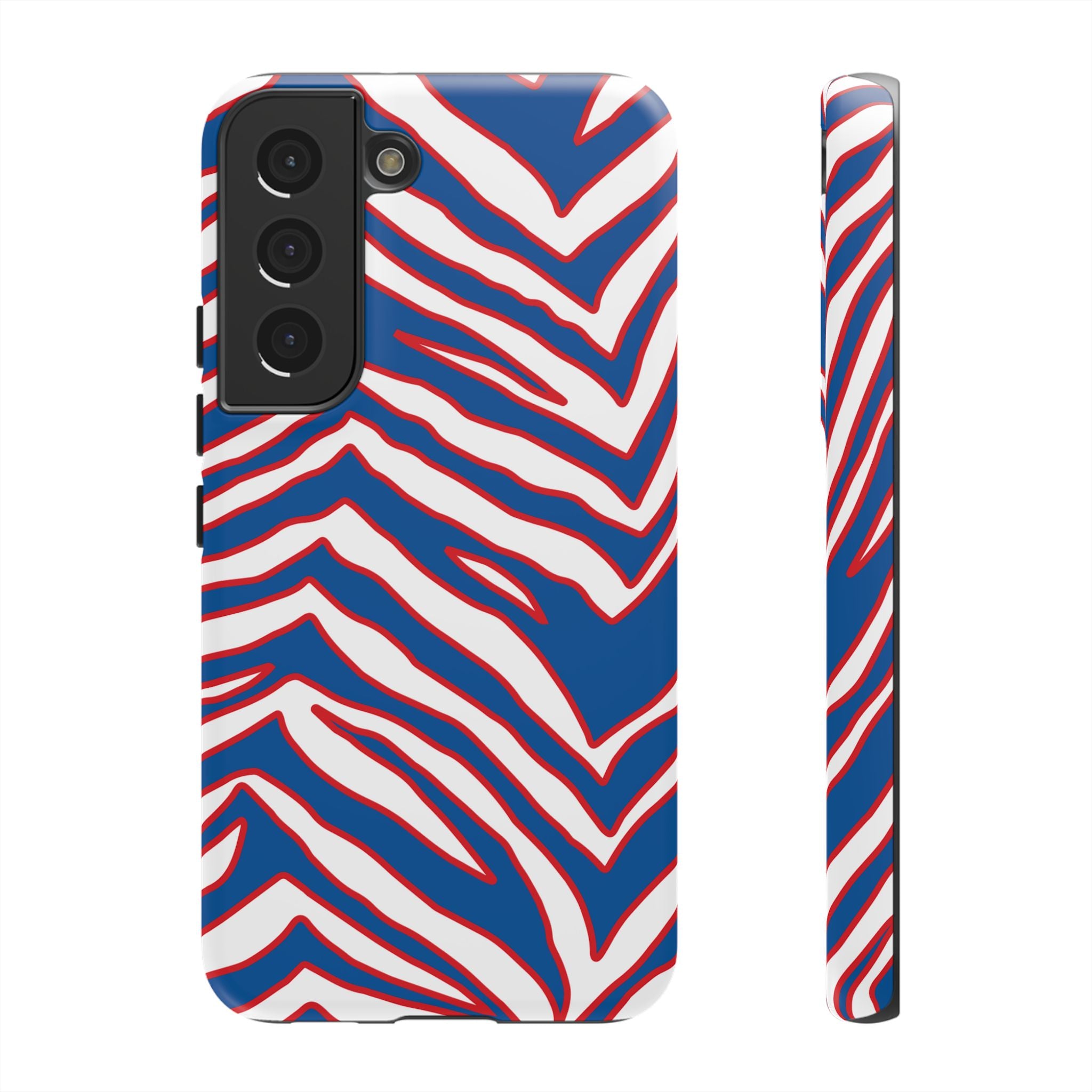 Bills Stripes "Zubaz" Phone Case