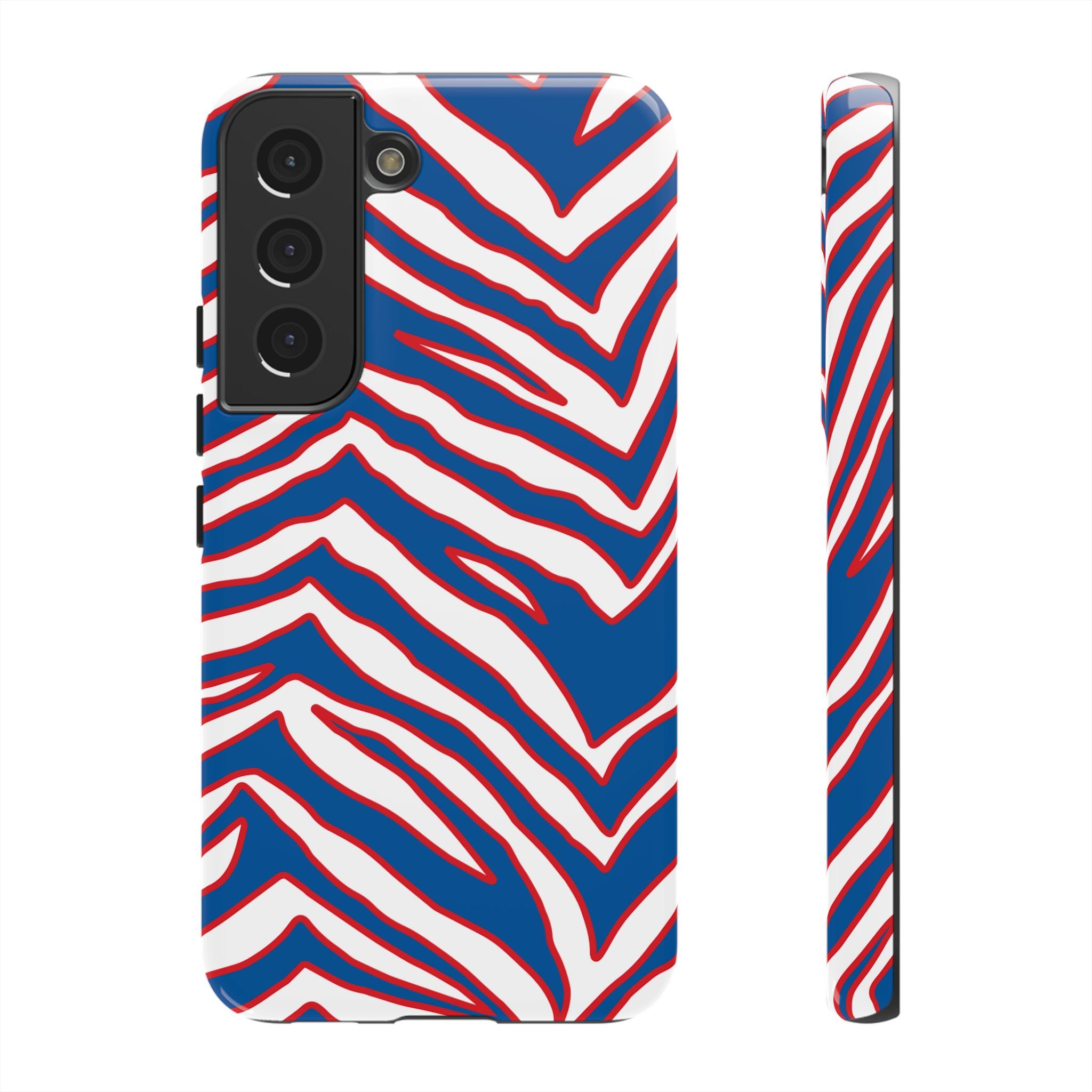 Bills Stripes "Zubaz" Phone Case