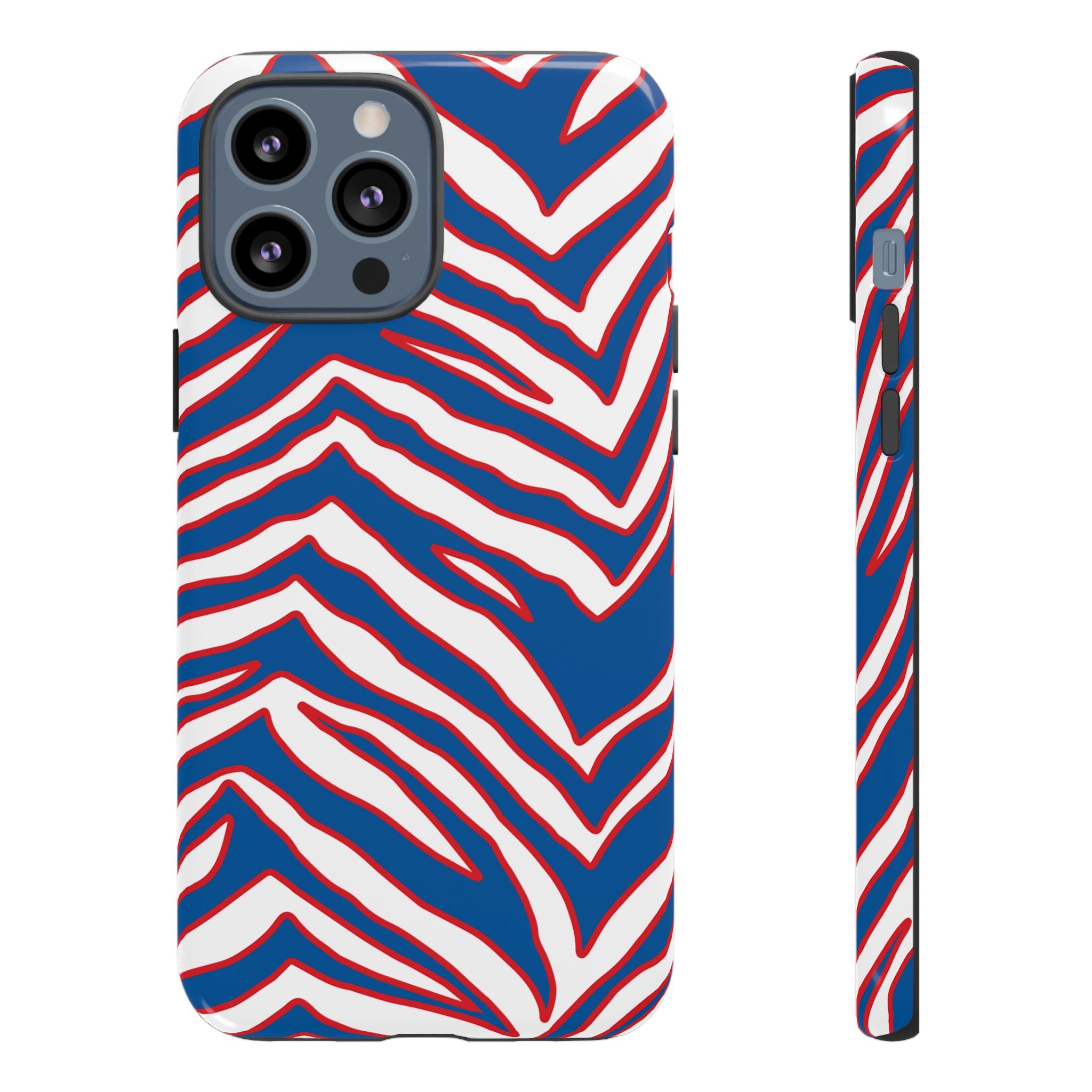 Bills Stripes "Zubaz" Phone Case