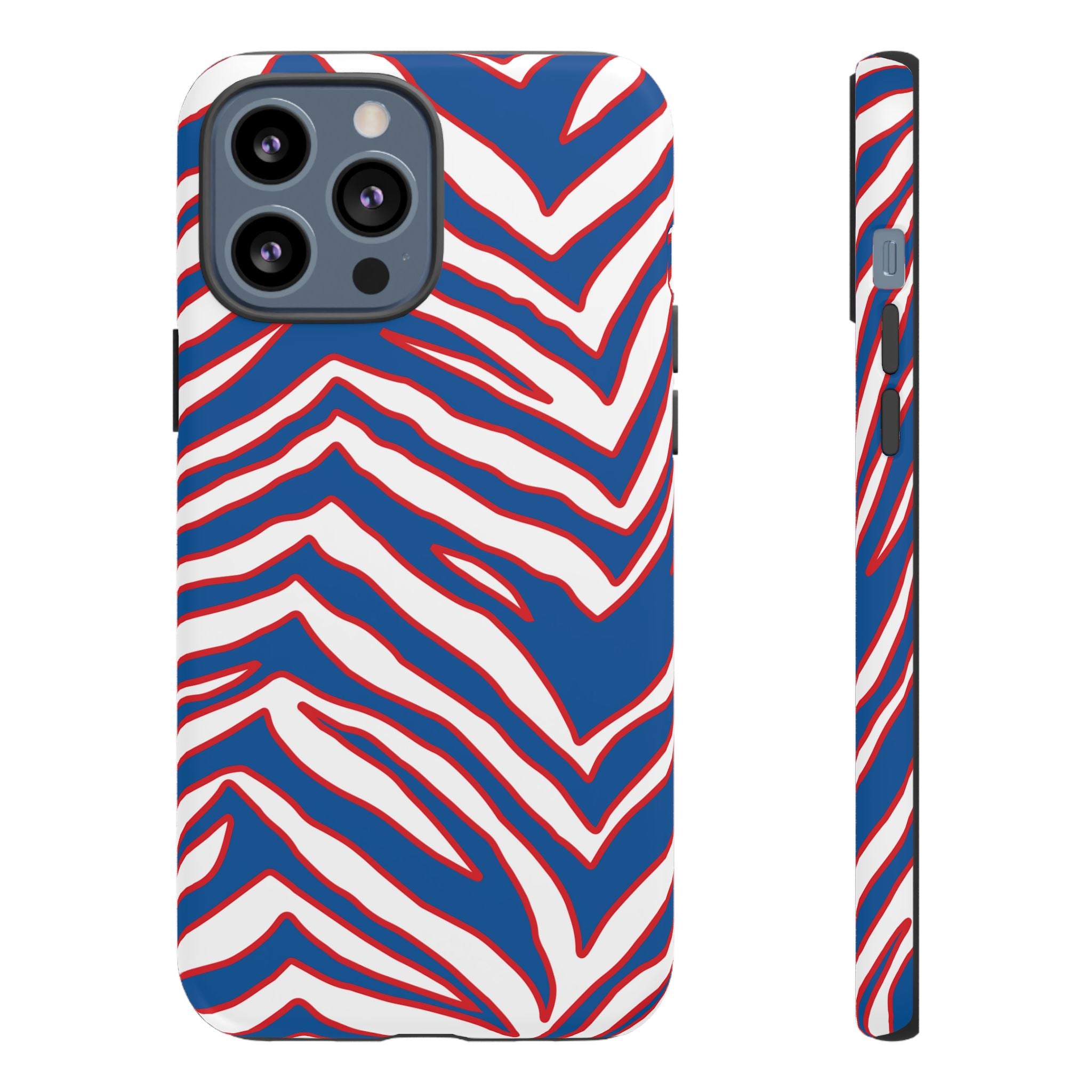 Bills Stripes "Zubaz" Phone Case