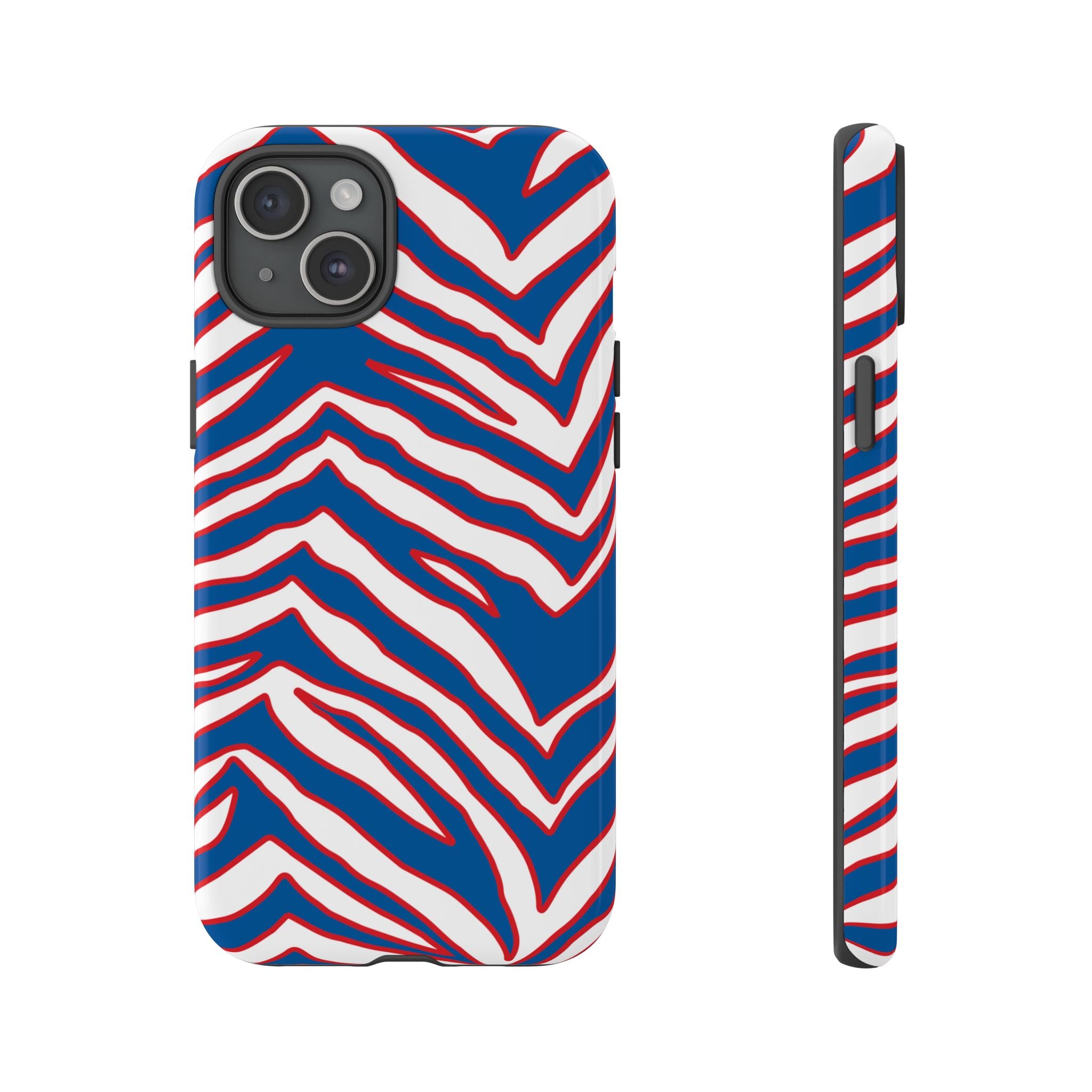 Bills Stripes "Zubaz" Phone Case