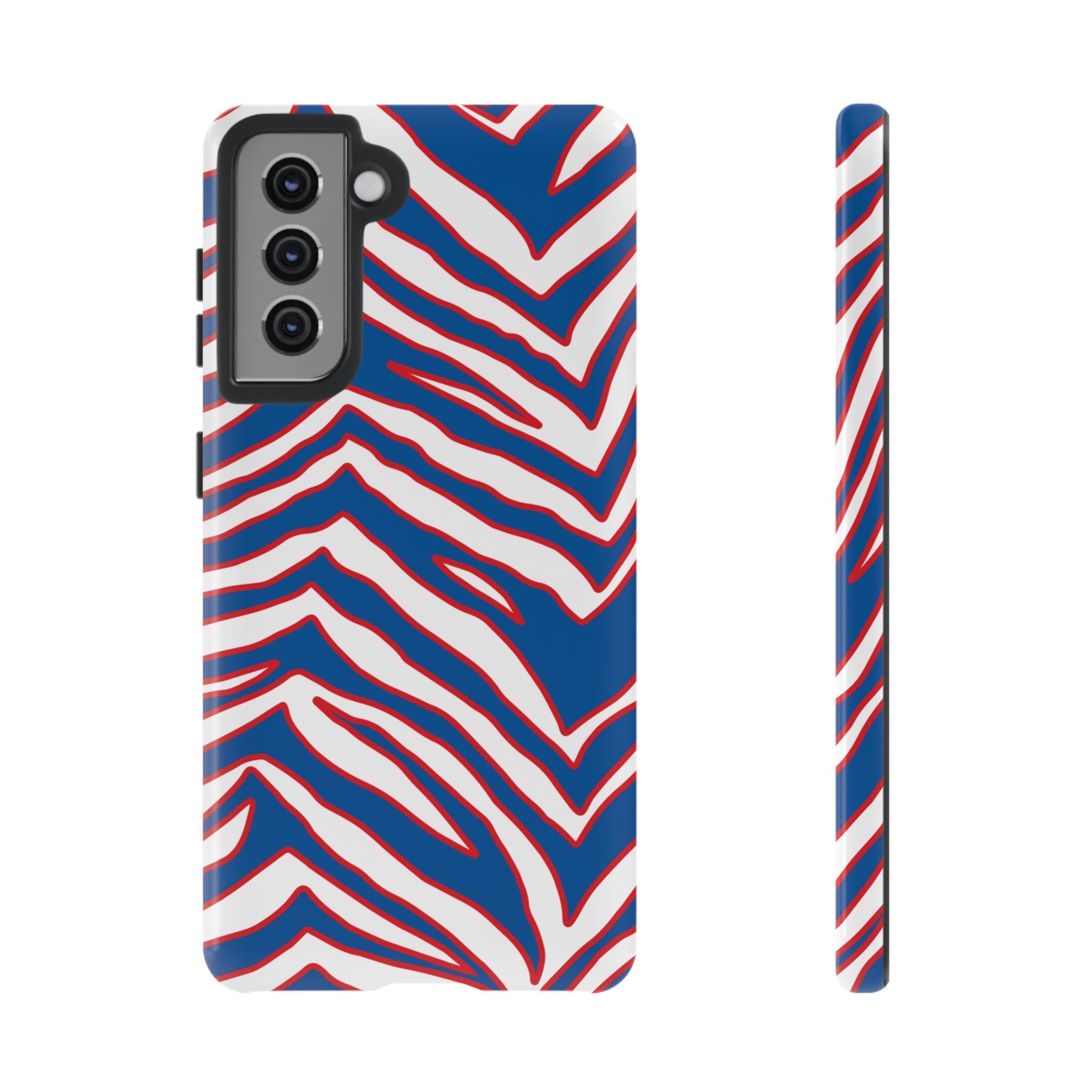 Bills Stripes "Zubaz" Phone Case