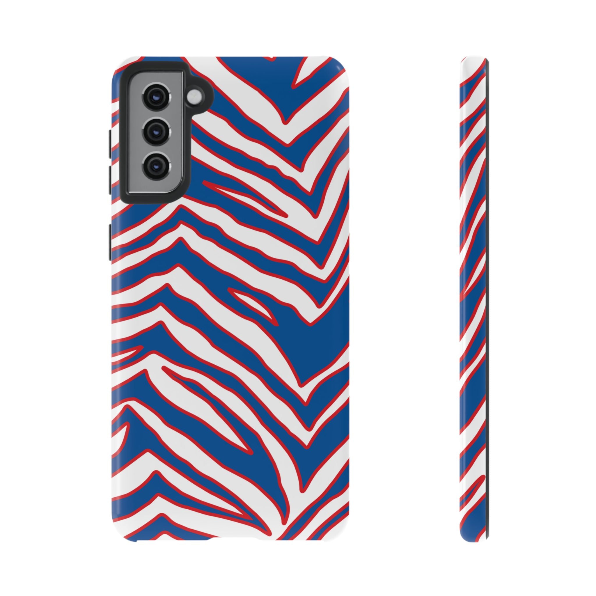 Bills Stripes "Zubaz" Phone Case