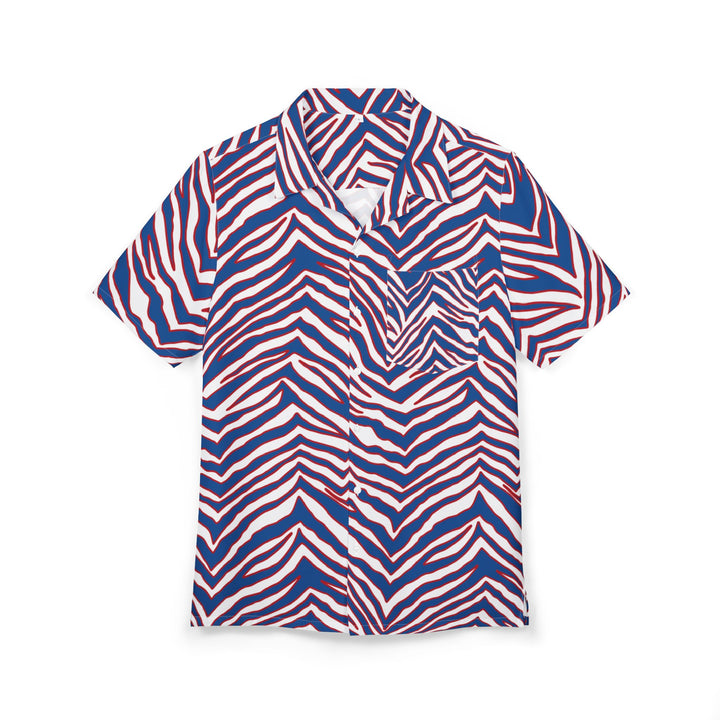 Buffalo Stripes Hawaiian Shirt