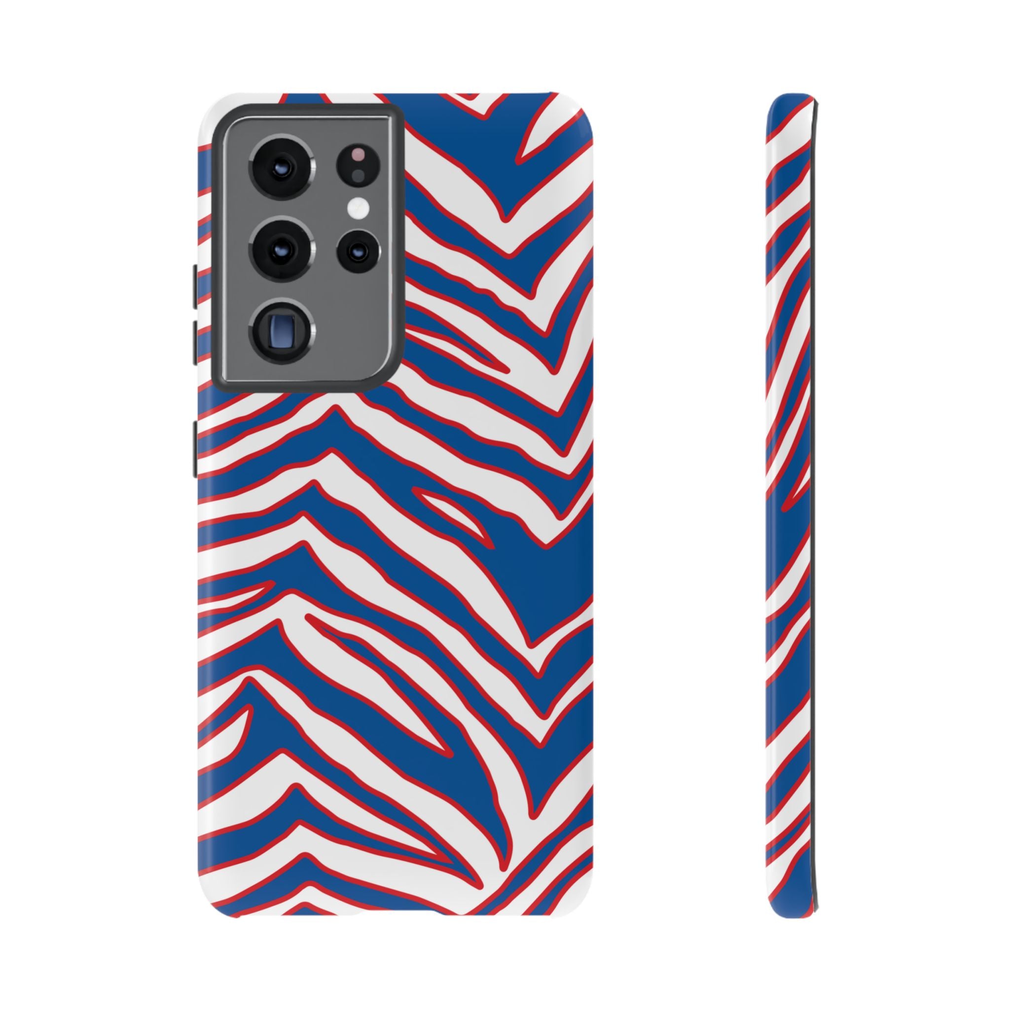 Bills Stripes "Zubaz" Phone Case