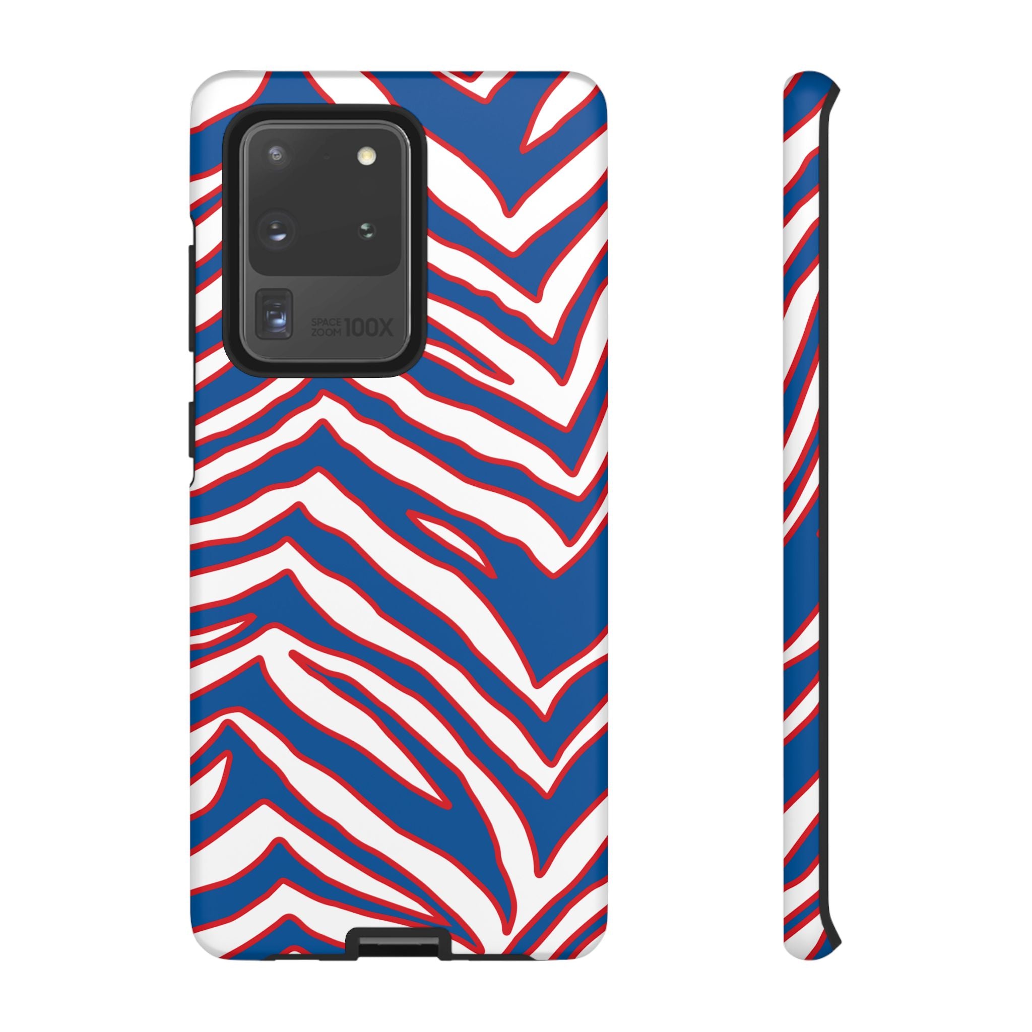 Bills Stripes "Zubaz" Phone Case