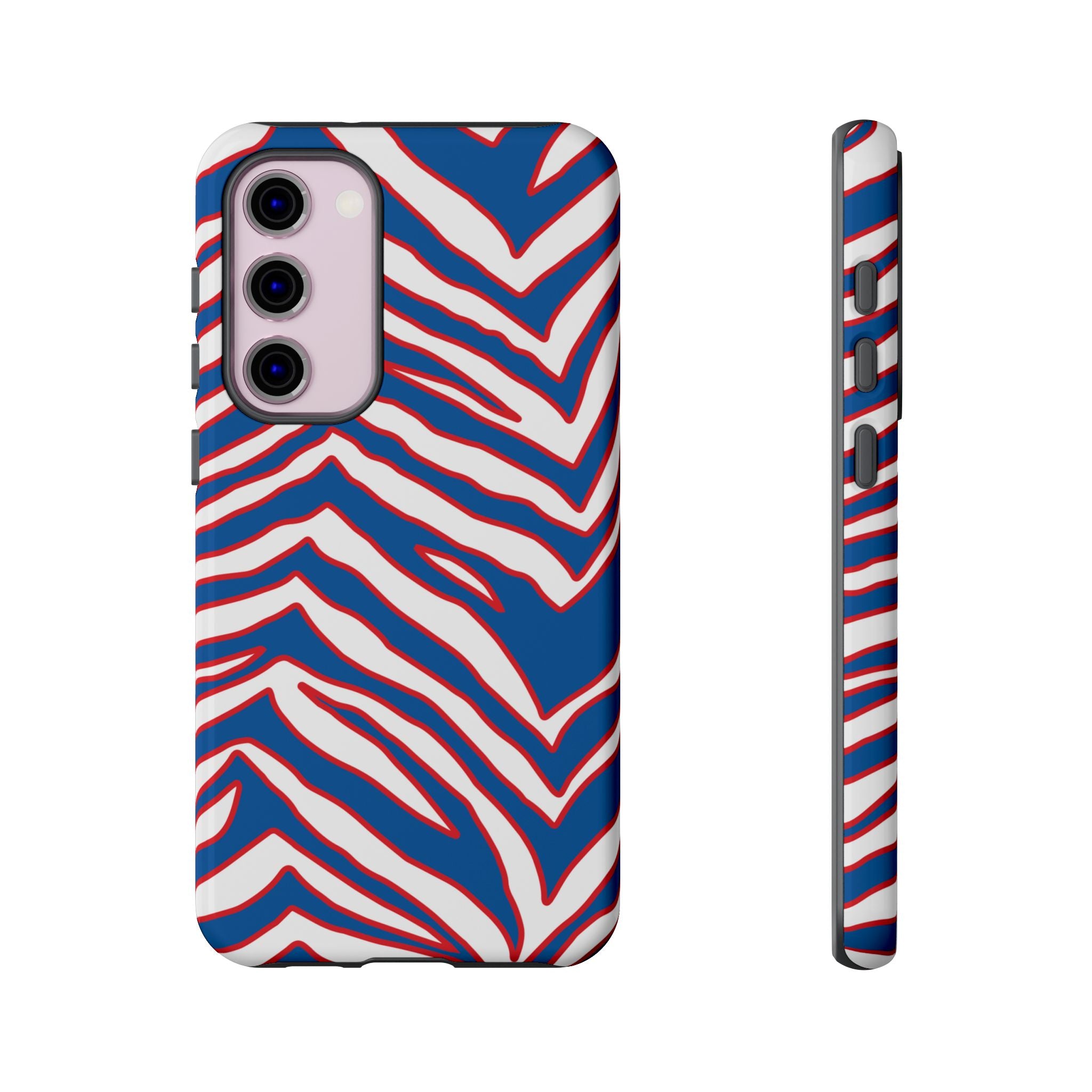 Bills Stripes "Zubaz" Phone Case