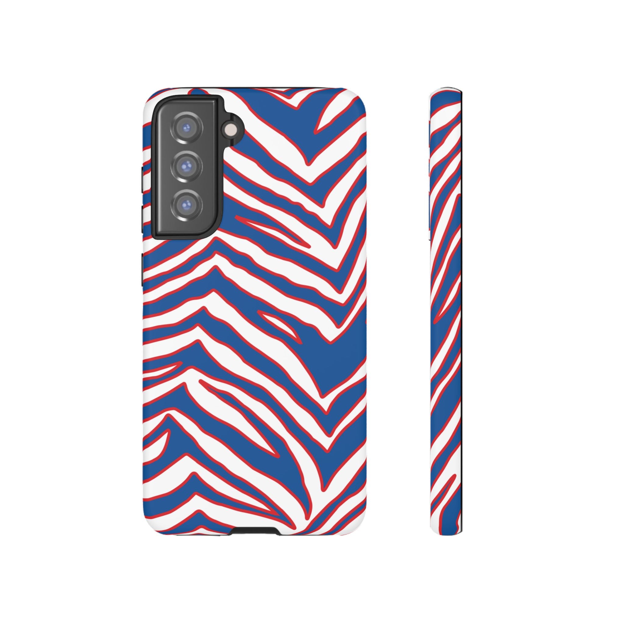 Bills Stripes "Zubaz" Phone Case