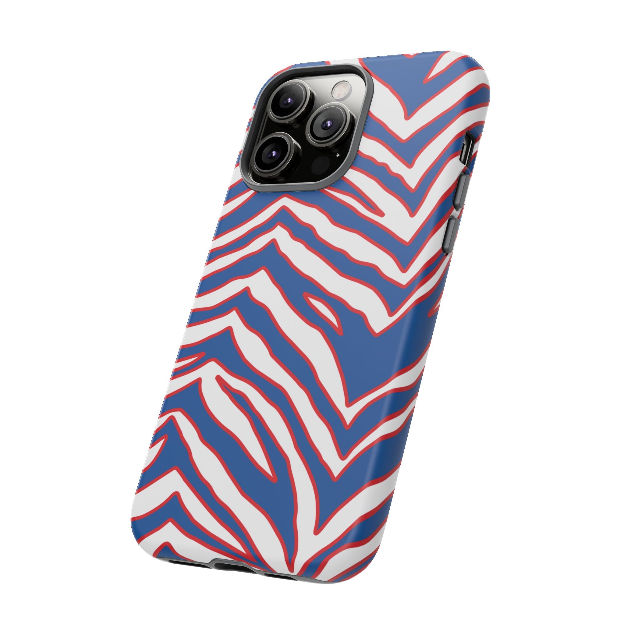 Bills Stripes "Zubaz" Phone Case