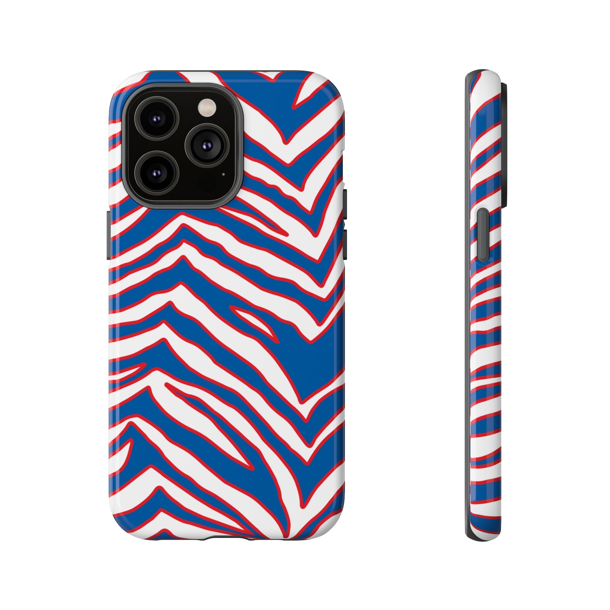 Bills Stripes "Zubaz" Phone Case