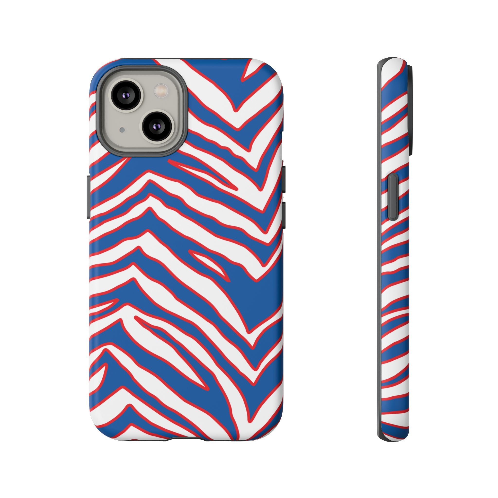 Bills Stripes "Zubaz" Phone Case