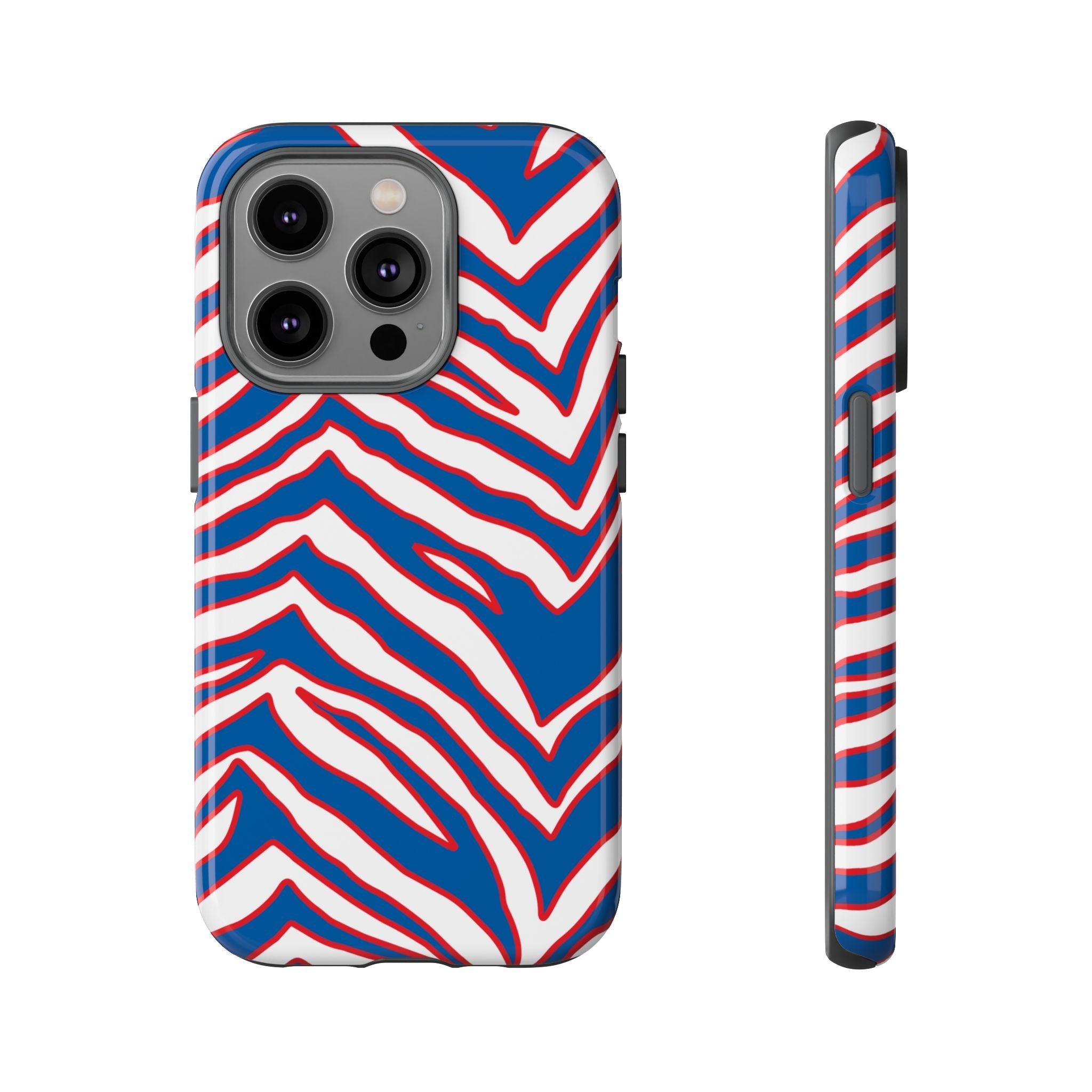 Bills Stripes "Zubaz" Phone Case