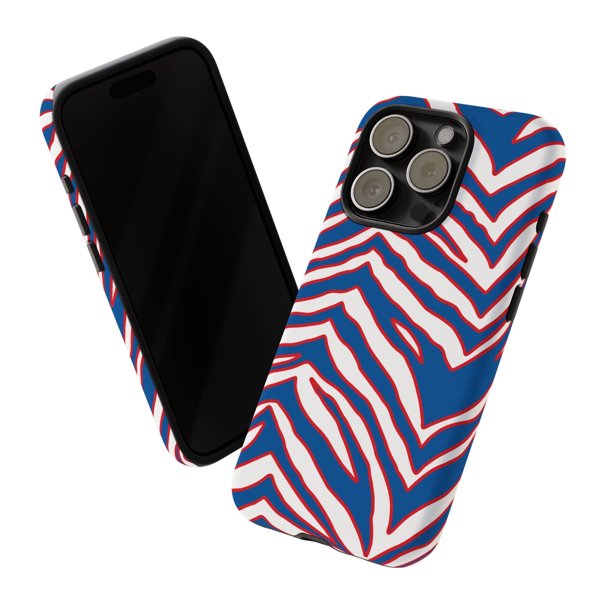 Bills Stripes "Zubaz" Phone Case