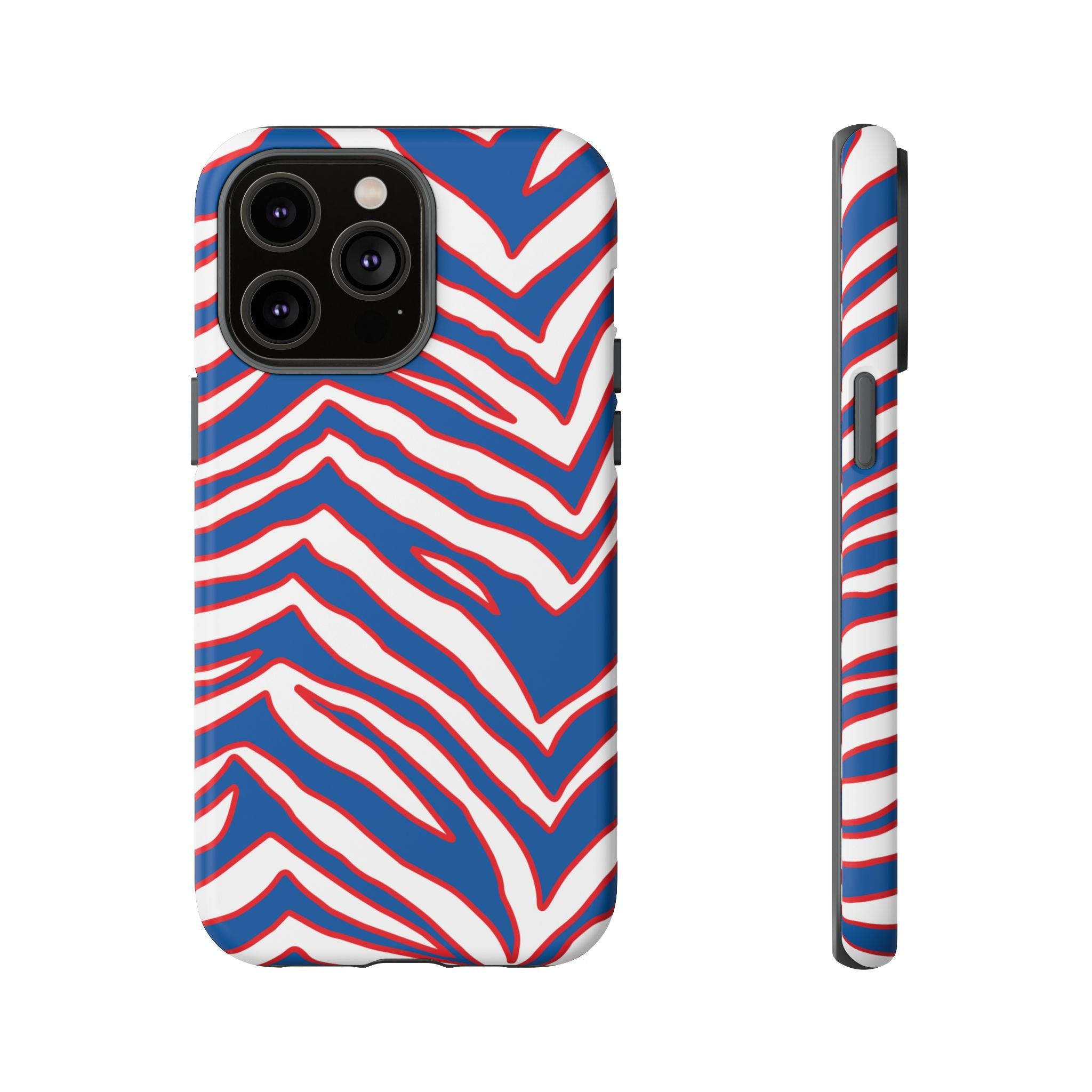 Bills Stripes "Zubaz" Phone Case