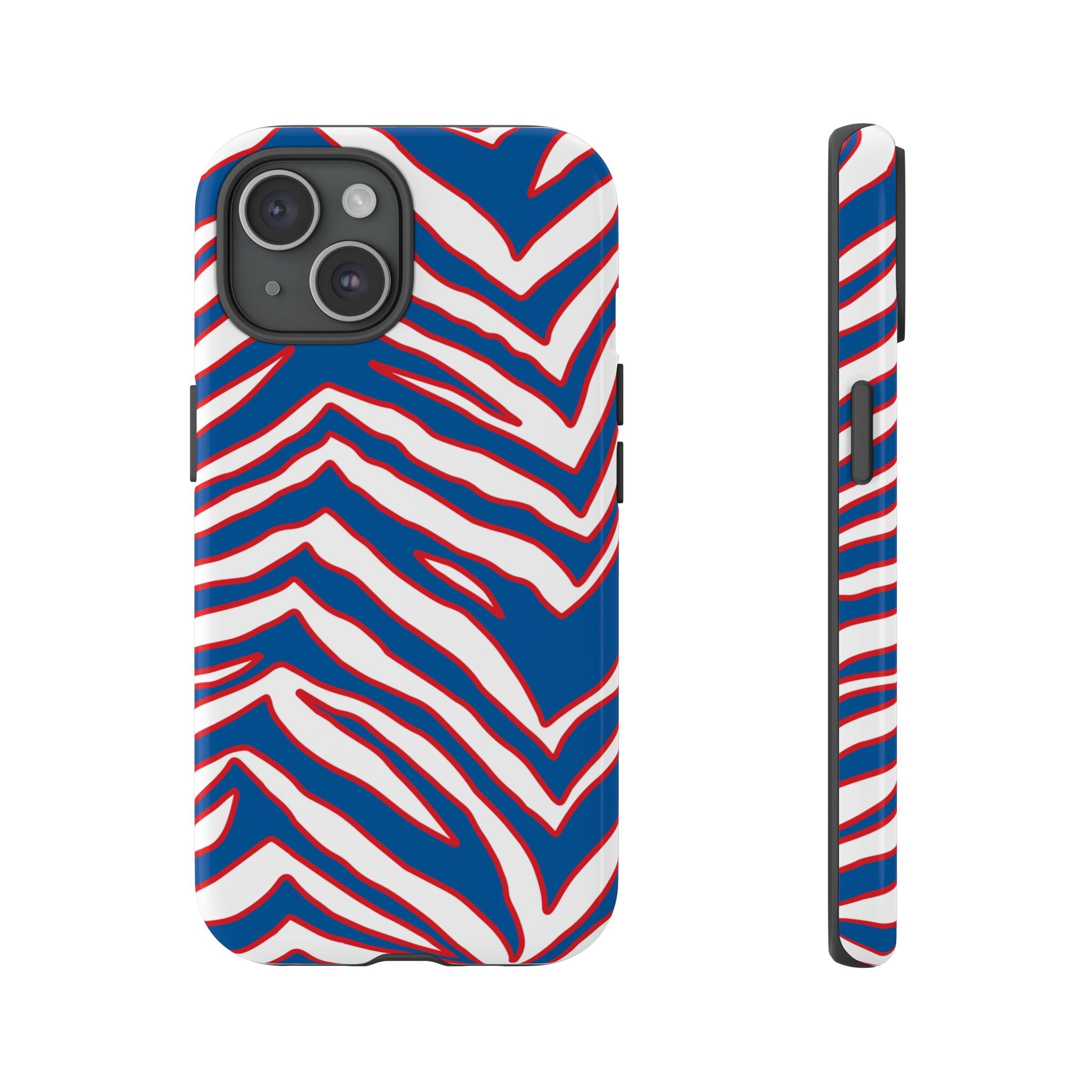 Bills Stripes "Zubaz" Phone Case