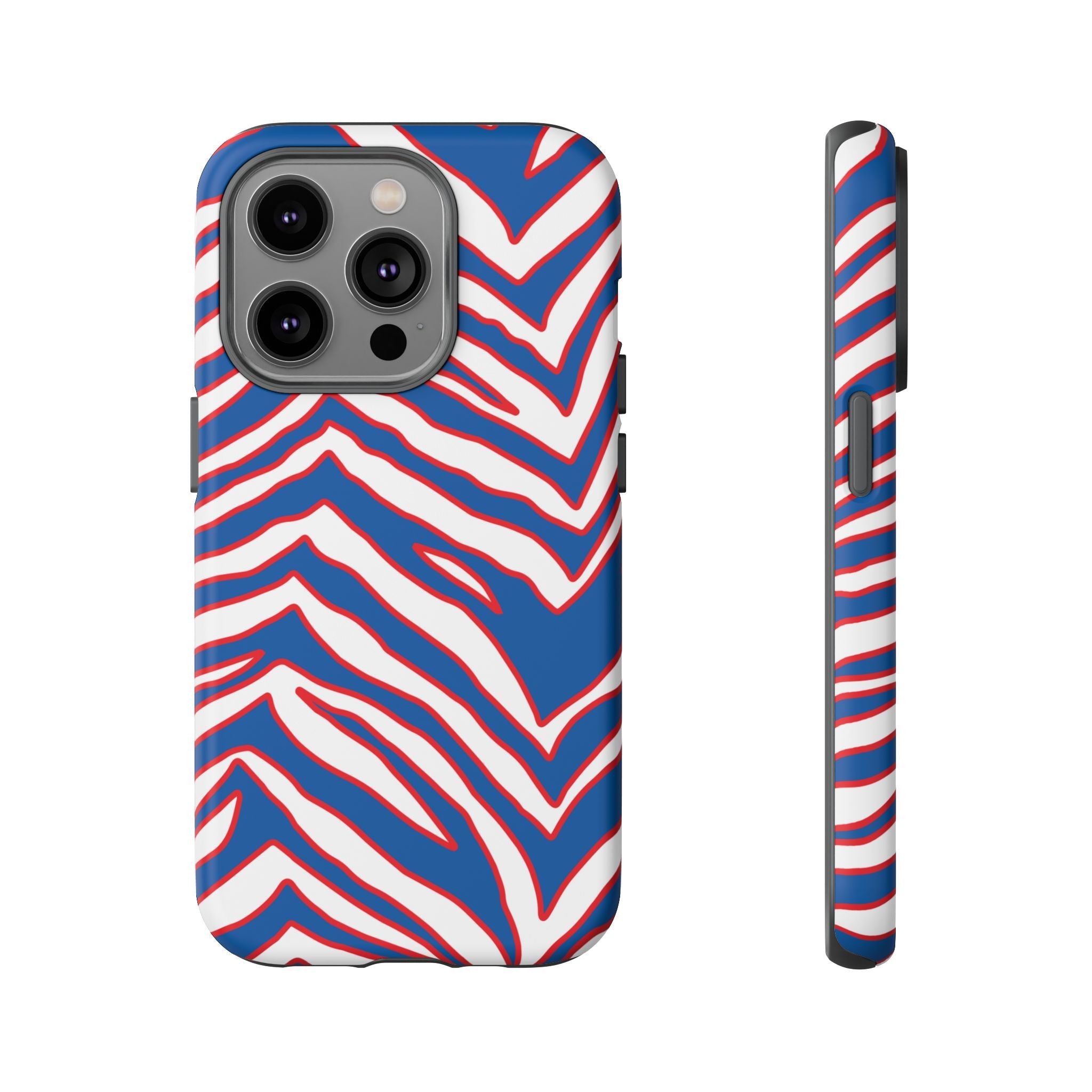 Bills Stripes "Zubaz" Phone Case